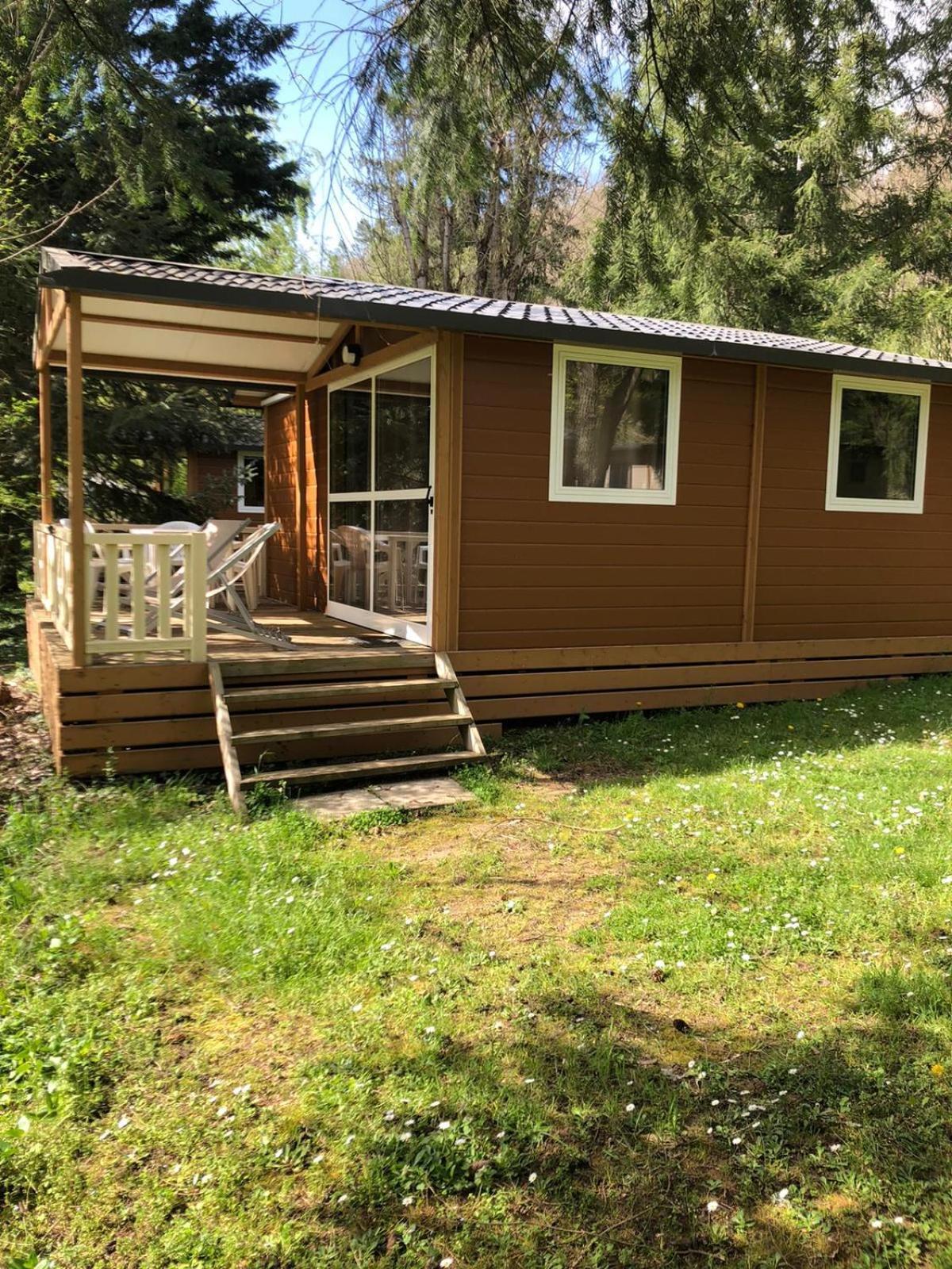 Camping Les Berges Du Doux Colombier-le-Vieux Exterior foto
